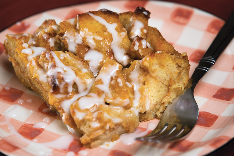 Pumpkin Bread Puddin